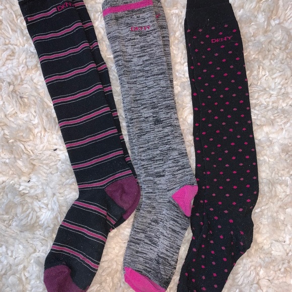 Set of 3 DKNY Long Socks - Picture 1 of 5